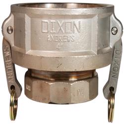 3020-D-SS Cam & Groove Reducing Type D Coupler x Female NPT 3020-D-SS Stainless steel Type D Jump Size Couplers